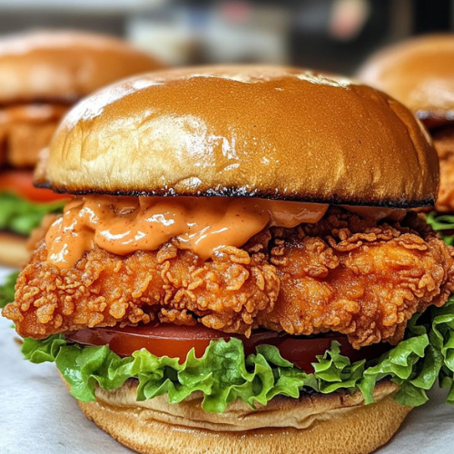 HAMBURGUEZA DE POLLO